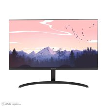 مانیتور رنسو مدل RM-22PRIME سایز 22 اینچ، رزولوشن Full HD، پنل IPS، نرخ بروزرسانی تصویر 100 هرتز، نسبت تصویر 16:9، یک پورت HDMI و یک پورت VGA به همراه ماوس