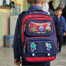 کوله پشتی پسرانه کلاس اول تا چهارم ضد آب ریپس وارداتی طبی و ضد تعریق