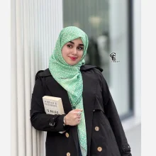 روسری نخی کاستوم طرح صوفیا قواره 110